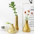 minimalist design gold European living room ornaments flower